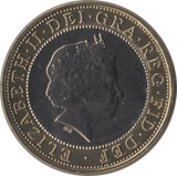 2002 TWO POUND £2 COMMONWEALTH GAMES ENGLAND BRILLIANT UNCIRCULATED BU - £2 BU - Cambridgeshire Coins