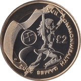 2002 TWO POUND £2 PROOF COIN COMMONWEALTH GAMES ENGLAND - £2 Proof - Cambridgeshire Coins
