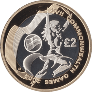 2002 TWO POUND £2 PROOF COIN COMMONWEALTH GAMES NORTHERN IRELAND - £2 Proof - Cambridgeshire Coins
