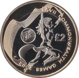 2002 TWO POUND £2 PROOF COIN COMMONWEALTH GAMES WALES - £2 Proof - Cambridgeshire Coins