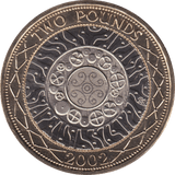 2002 TWO POUND £2 SHOULDERS GIANTS BRILLIANT UNCIRCULATED BU - £2 BU - Cambridgeshire Coins