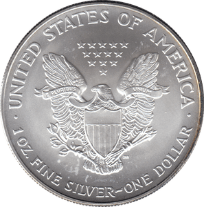 2003 AMERICAN EAGLE SILVER DOLLAR USA - SILVER WORLD COINS - Cambridgeshire Coins