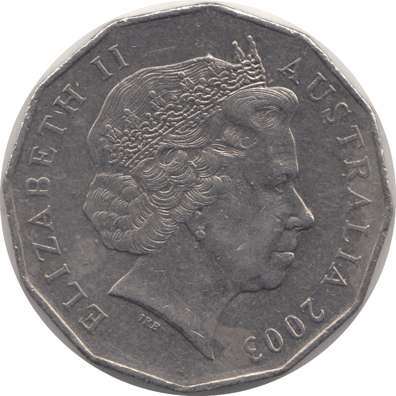 2003 AUSTRALIA 50 CENTS - WORLD COINS - Cambridgeshire Coins