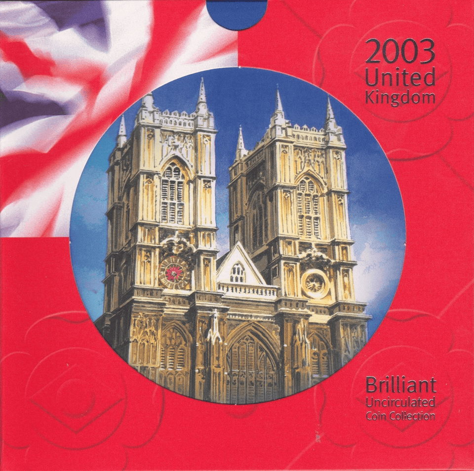 2003 BRILLIANT UNCIRCULATED COIN YEAR SET - Brilliant Uncirculated Year Sets - Cambridgeshire Coins