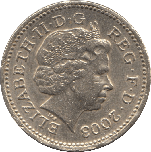 2003 CIRCULATED £1 Royal Arms - £1 CIRCULATED - Cambridgeshire Coins