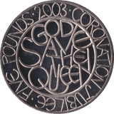 2003 CIRCULATED £5 CORONATION COMMEMORATIVE COIN - £5 CIRCULATED - Cambridgeshire Coins