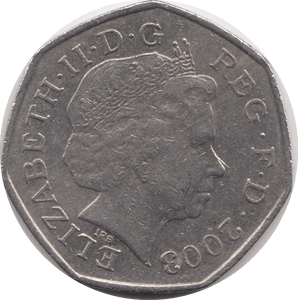 2003 CIRCULATED 50P BRITANNIA - 50P CIRCULATED - Cambridgeshire Coins