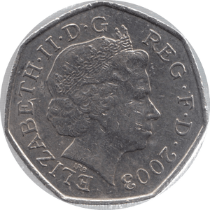 2003 CIRCULATED 50P SUFFRAGETTE - 50P CIRCULATED - Cambridgeshire Coins