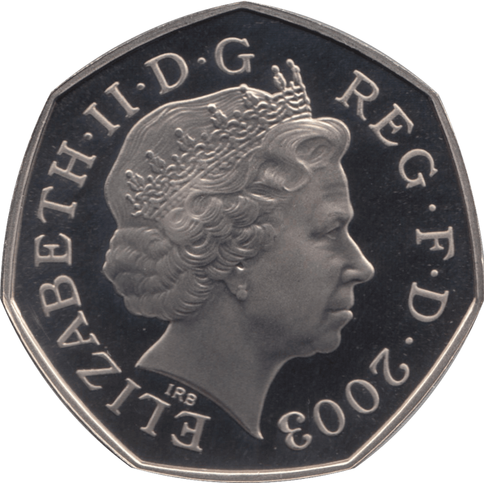 2003 FIFTY PENCE PROOF 50P COIN BRITANNIA - 50p Proof - Cambridgeshire Coins