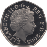 2003 FIFTY PENCE PROOF 50P COIN BRITANNIA - 50p Proof - Cambridgeshire Coins