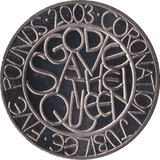 2003 FIVE POUND £5 CORONATION COMMEMORATIVE BRILLIANT UNCIRCULATED BU - £5 BU - Cambridgeshire Coins