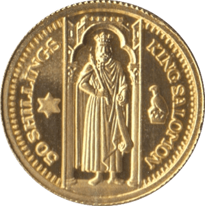 2003 GOLD 50 SHILLINGS SOMALIA - WORLD COINS - Cambridgeshire Coins