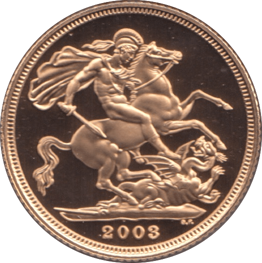 2003 GOLD SOVEREIGN ( PROOF ) - Sovereign - Cambridgeshire Coins
