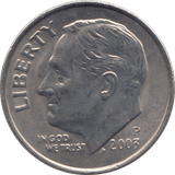 2003 ONE DIME USA PHILADELPHIA MINT - SILVER WORLD COINS - Cambridgeshire Coins