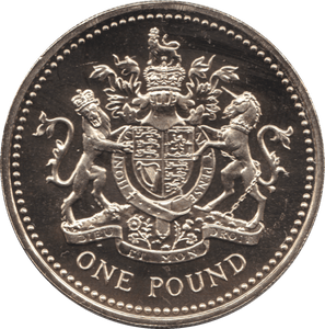 2003 ONE POUND £1 ROYAL ARMS BRILLIANT UNCIRCULATED BU - £1 BU - Cambridgeshire Coins
