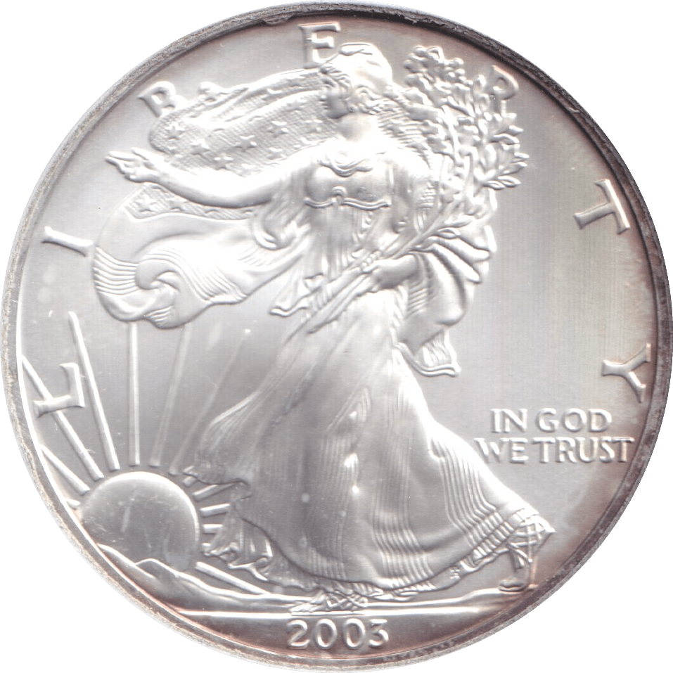 2003 SILVER LIBERTY DOLLAR USA - Cambridgeshire Coins