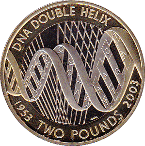 2003 TWO POUND £2 PROOF COIN DNA - £2 Proof - Cambridgeshire Coins