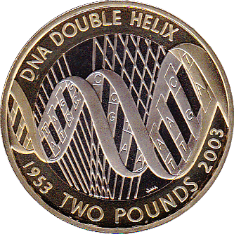 2003 TWO POUND £2 PROOF COIN DNA - £2 Proof - Cambridgeshire Coins