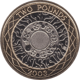 2003 TWO POUND £2 SHOULDERS GIANTS BRILLIANT UNCIRCULATED BU - £2 BU - Cambridgeshire Coins