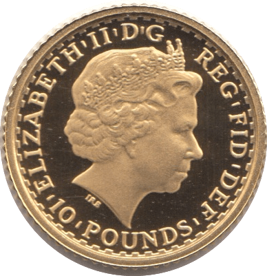 2004 £10 GOLD PROOF BRITANNIA 1/10TH OUNCE - GOLD BRITANNIAS - Cambridgeshire Coins