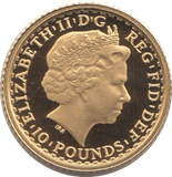2004 £10 GOLD PROOF BRITANNIA 1/10TH OUNCE - GOLD BRITANNIAS - Cambridgeshire Coins
