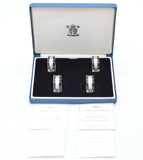 2004 - 2007 Silver Proof 4 Coin Piedfort Set £1 Box COA Bullion One Pound Mint - Silver Proof Piedfort - Cambridgeshire Coins