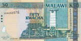 2004 50 KWACHA BANKNOTE MALAWI REF 1120 - World Banknotes - Cambridgeshire Coins