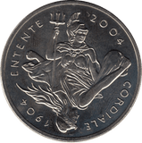 2004 CIRCULATED £5 ENTENTE CORDIALLE COIN - £5 CIRCULATED - Cambridgeshire Coins