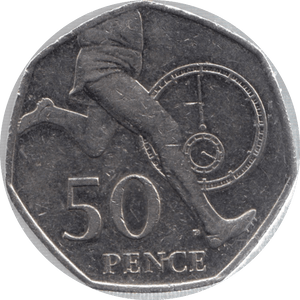 2004 CIRCULATED 50P ROGER BANNISTER - 50P CIRCULATED - Cambridgeshire Coins