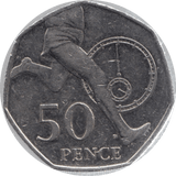 2004 CIRCULATED 50P ROGER BANNISTER - 50P CIRCULATED - Cambridgeshire Coins