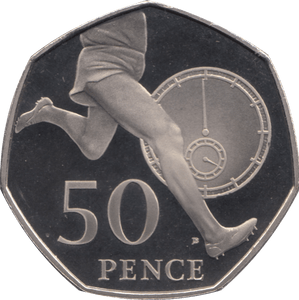 2004 FIFTY PENCE PROOF ROGER BANNISTER - 50p Proof - Cambridgeshire Coins