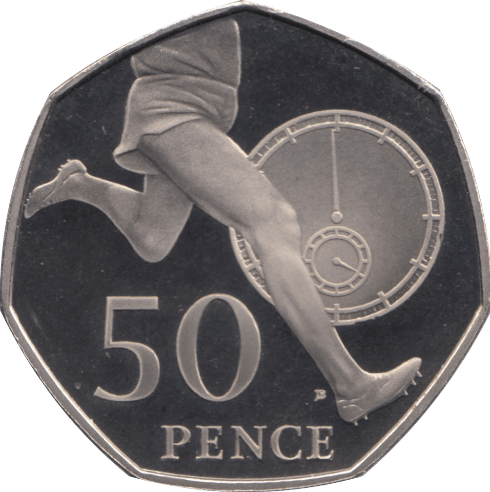 2004 FIFTY PENCE PROOF ROGER BANNISTER - 50p Proof - Cambridgeshire Coins