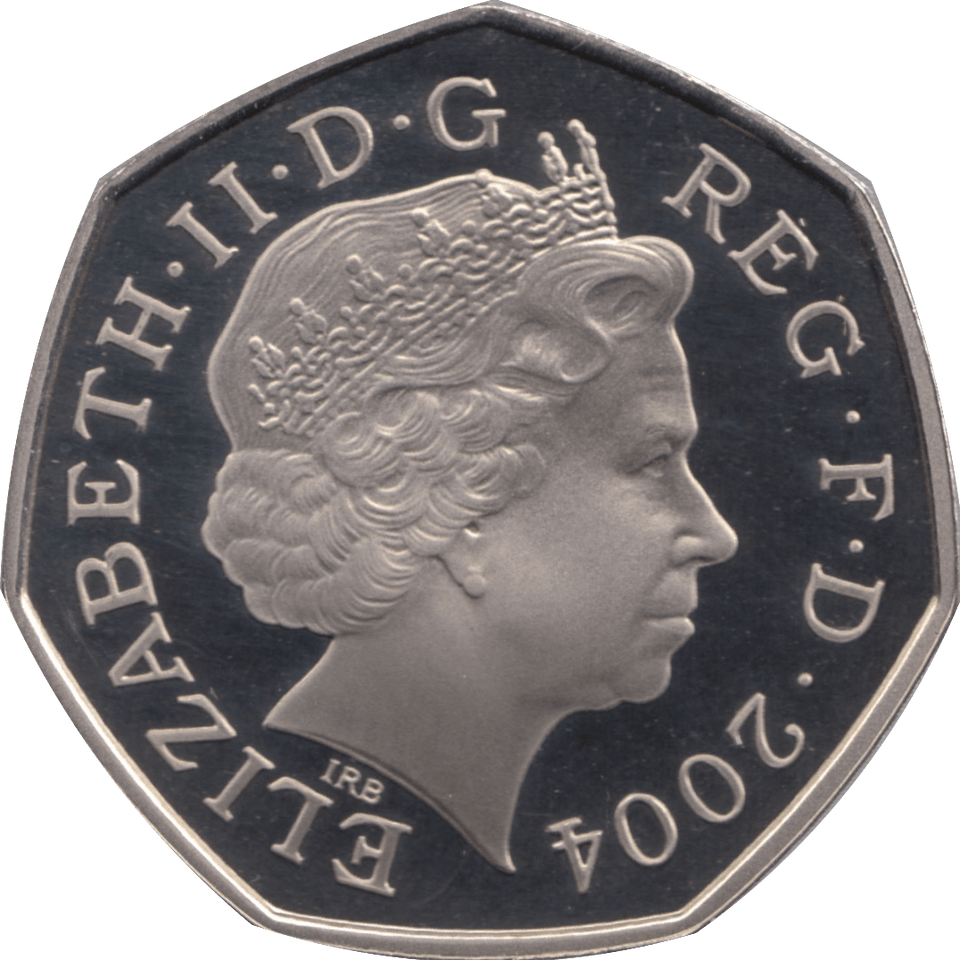 2004 FIFTY PENCE PROOF ROGER BANNISTER - 50p Proof - Cambridgeshire Coins