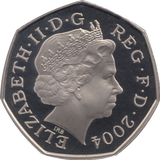 2004 FIFTY PENCE PROOF ROGER BANNISTER - 50p Proof - Cambridgeshire Coins