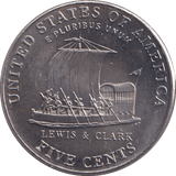 2004 FIVE CENTS USA - WORLD COINS - Cambridgeshire Coins