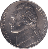 2004 FIVE CENTS USA - WORLD COINS - Cambridgeshire Coins