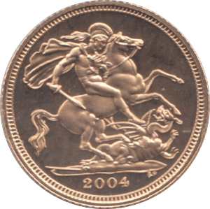 2004 GOLD HALF SOVEREIGN ( PROOF ) - half Sovereign - Cambridgeshire Coins