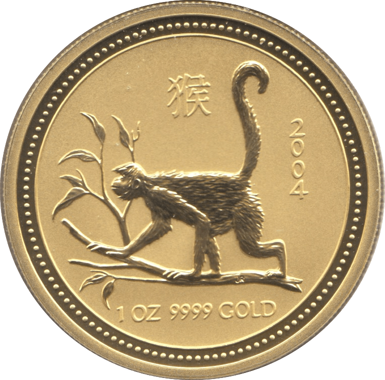 2004 GOLD ONE OUNCE $100 DOLLARS AUSTRALIA ( BU ) - Gold World Coins - Cambridgeshire Coins