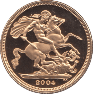 2004 GOLD SOVEREIGN ( PROOF ) - Sovereign - Cambridgeshire Coins