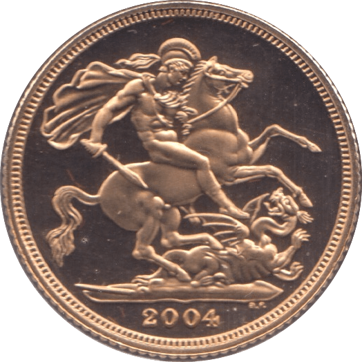 2004 GOLD SOVEREIGN ( PROOF ) - Sovereign - Cambridgeshire Coins