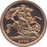 2004 GOLD SOVEREIGN ( PROOF ) - Sovereign - Cambridgeshire Coins