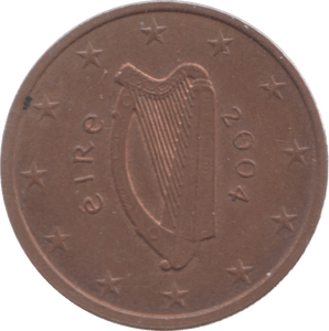 2004 IRELAND 5 CENTS - WORLD COINS - Cambridgeshire Coins