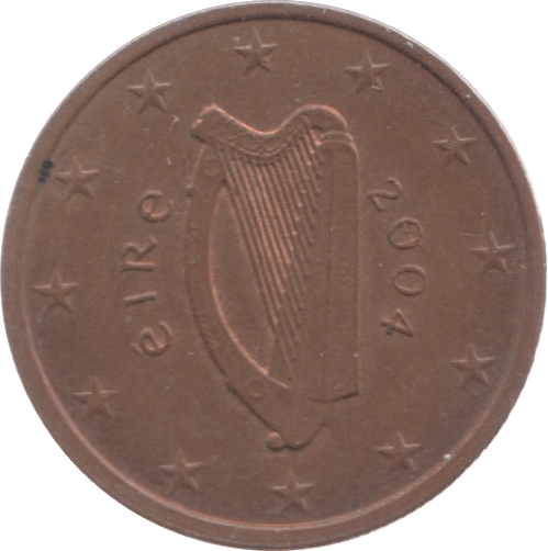 2004 IRELAND 5 CENTS - WORLD COINS - Cambridgeshire Coins