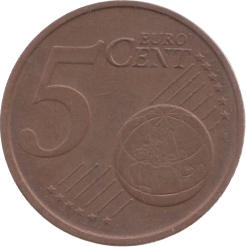 2004 IRELAND 5 CENTS - WORLD COINS - Cambridgeshire Coins