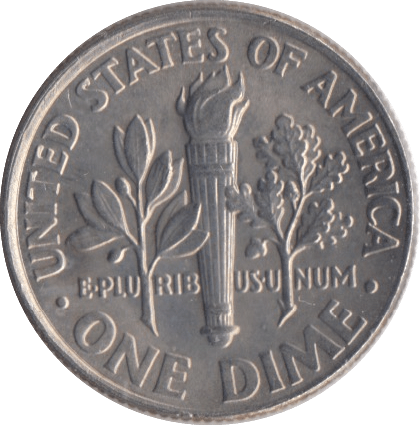 2004 ONE DIME USA PHILADELPHIA MINT - SILVER WORLD COINS - Cambridgeshire Coins