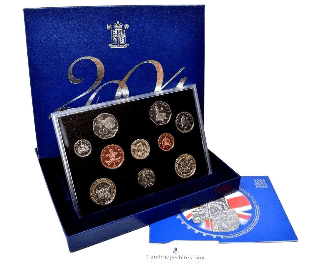 2004 ROYAL MINT PROOF SET - ROYAL MINT PROOF SET - Cambridgeshire Coins
