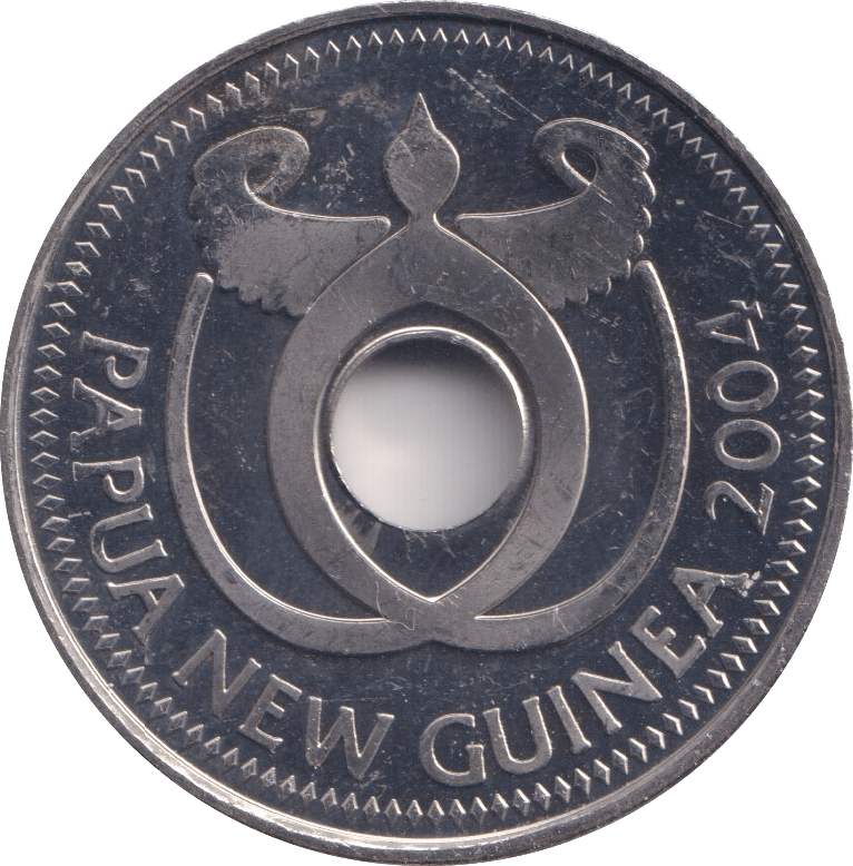 2004 SILVER 1 KINE PAPA NEW GUINEA - SILVER WORLD COINS - Cambridgeshire Coins