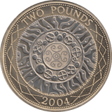 2004 TWO POUND £2 PROOF COIN ADVENT OF TECHNOLOGY SHOULDER OF GIANTS - £2 Proof - Cambridgeshire Coins