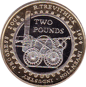 2004 TWO POUND £2 PROOF COIN LOCOMOTIVE - £2 Proof - Cambridgeshire Coins