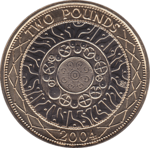 2004 TWO POUND £2 SHOULDERS GIANTS BRILLIANT UNCIRCULATED BU - £2 BU - Cambridgeshire Coins